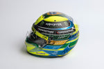 Lewis Hamilton 2023 Brazil Grand Prix F1 Full-Size 1:1 Replica Helmet