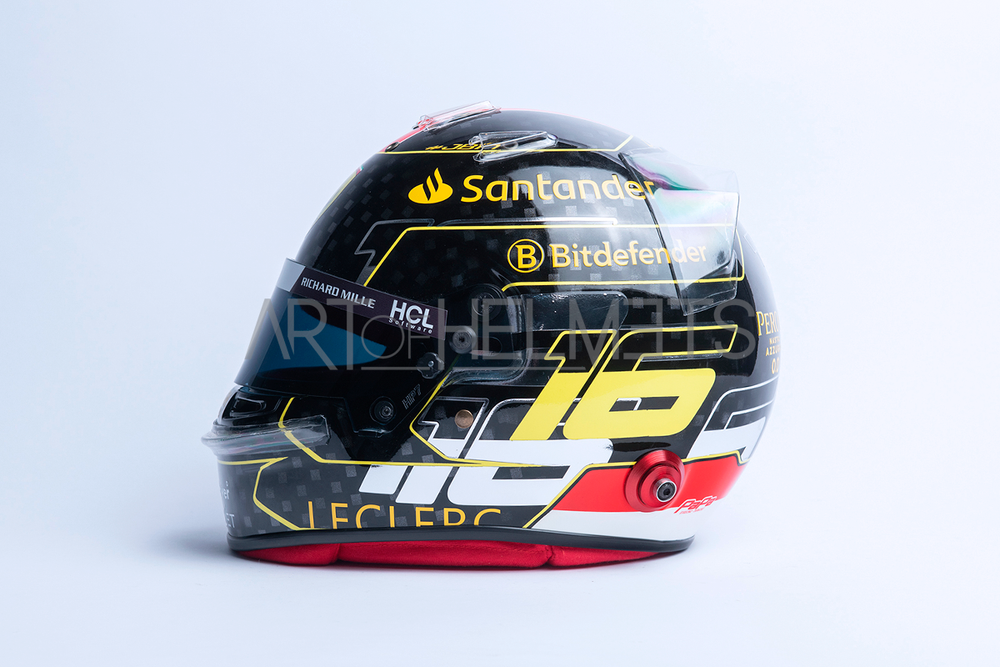 Charles Leclerc 2024 Monza Grand Prix F1 Full-Size 1:1 Replica Helmet