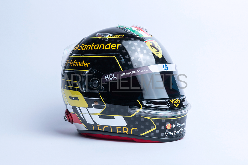 Charles Leclerc 2024 Monza Grand Prix F1 Full-Size 1:1 Replica Helmet