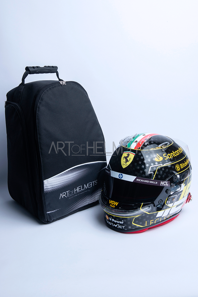 Charles Leclerc 2024 Monza Grand Prix F1 Full-Size 1:1 Replica Helmet