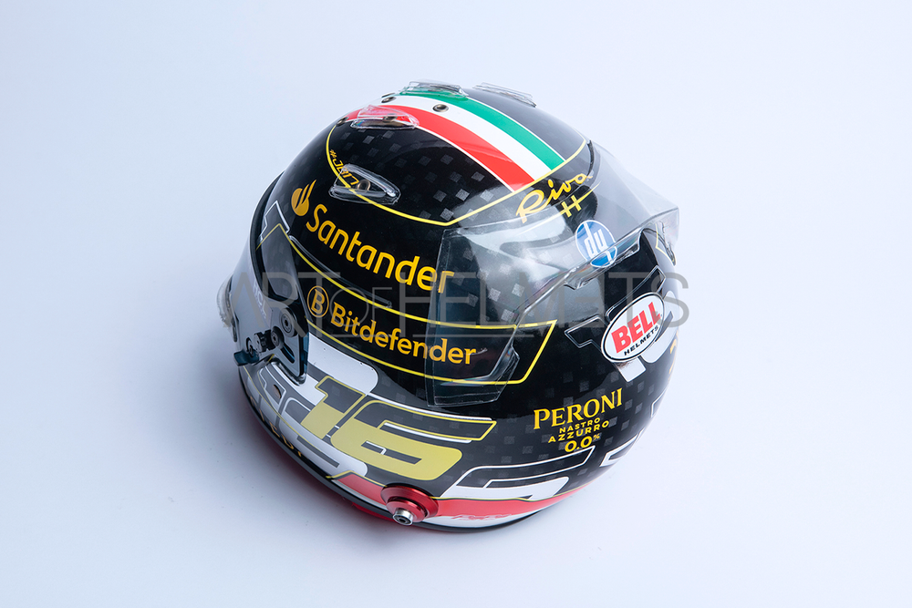 Charles Leclerc 2024 Monza Grand Prix F1 Full-Size 1:1 Replica Helmet