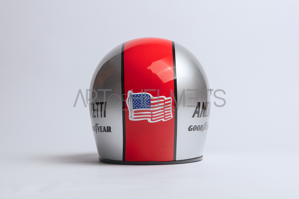 Mario Andretti 1978 F1 Full-Size 1:1 Replica Helmet