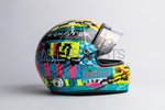 Lando Norris 2024 Silverstone "GIF" Helmet - Hand Painted by Daniela Montesano