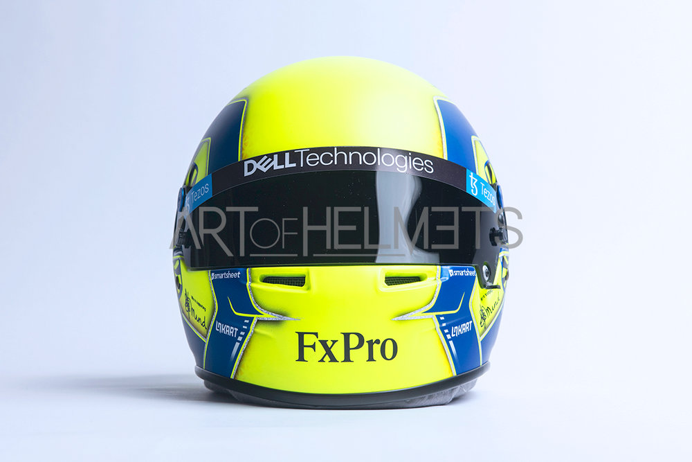 Lando Norris 2022 F1 Full-Size 1:1 Replica Helmet