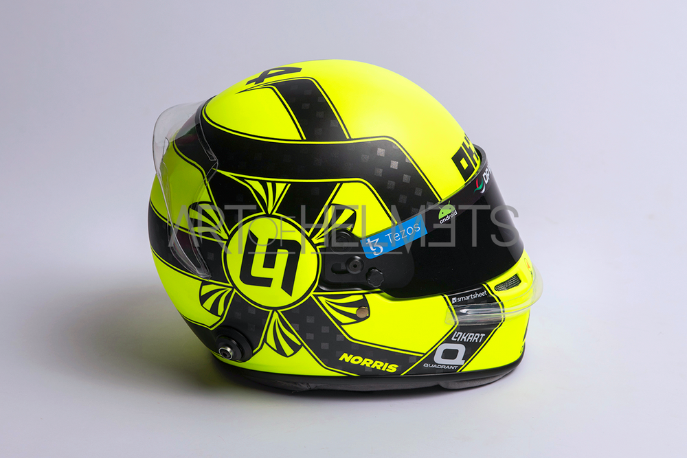 Lando Norris 2023 F1 Full-Size 1:1 Replica Helmet