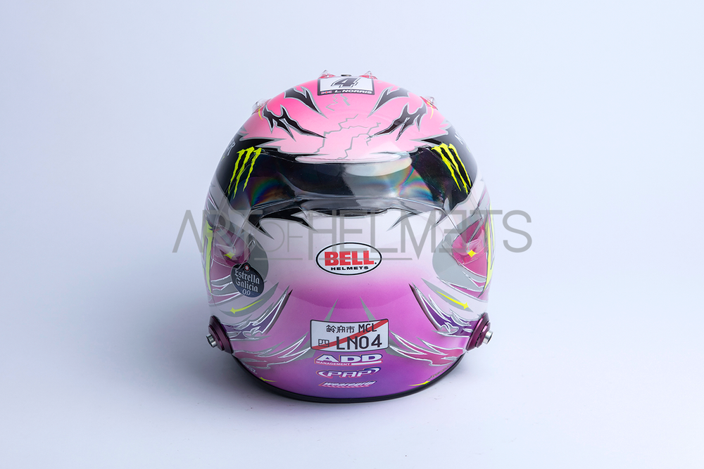 Lando Norris 2024 Suzuka GP F1 Full-Size 1:1 Replica Helmet