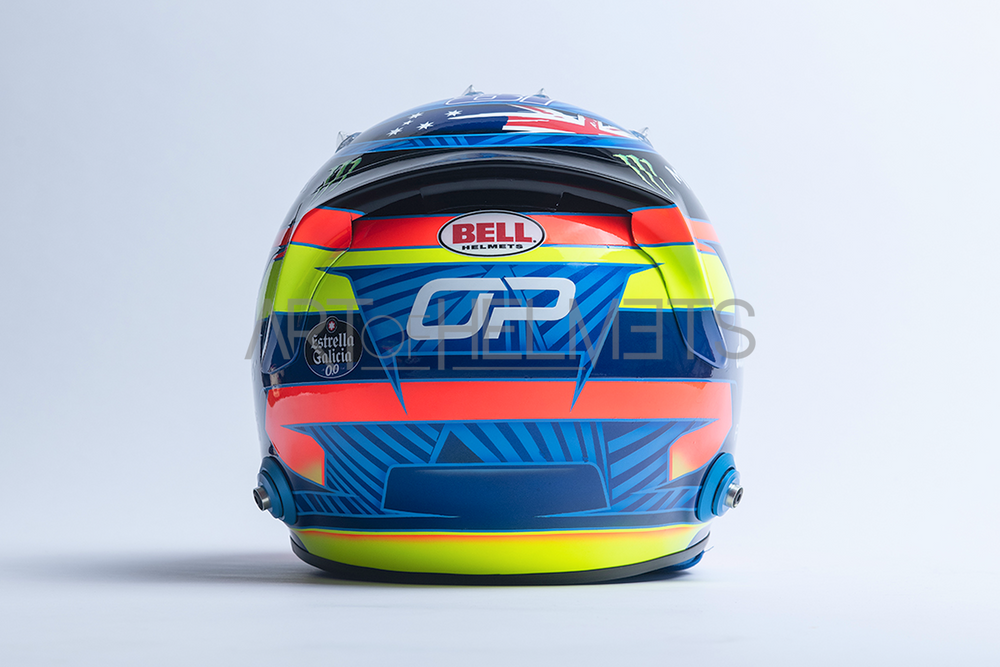 Oscar Piastri 2024 F1 Full-Size 1:1 Replica Helmet