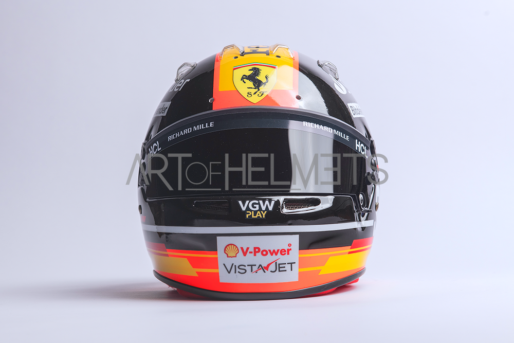 Carlos Sainz 2023 Monza Grand Prix F1 Full-Size 1:1 Replica Helmet