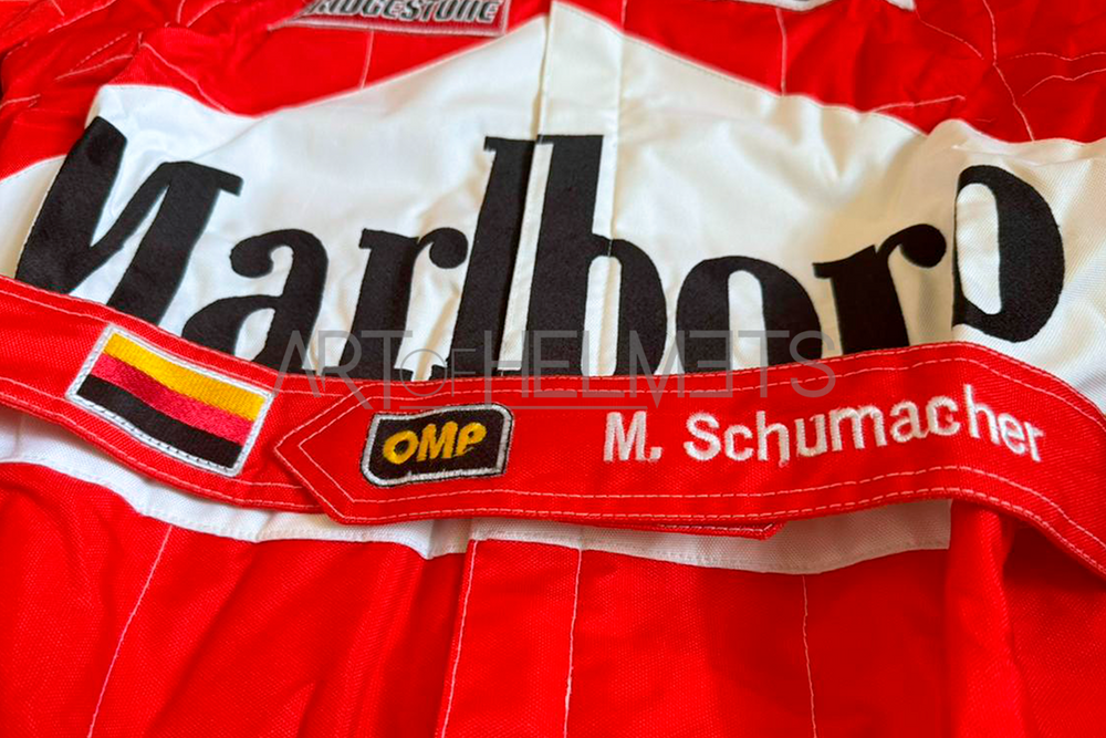 Michael Schumacher 2000 F1 Race Embroidered Suit Replica