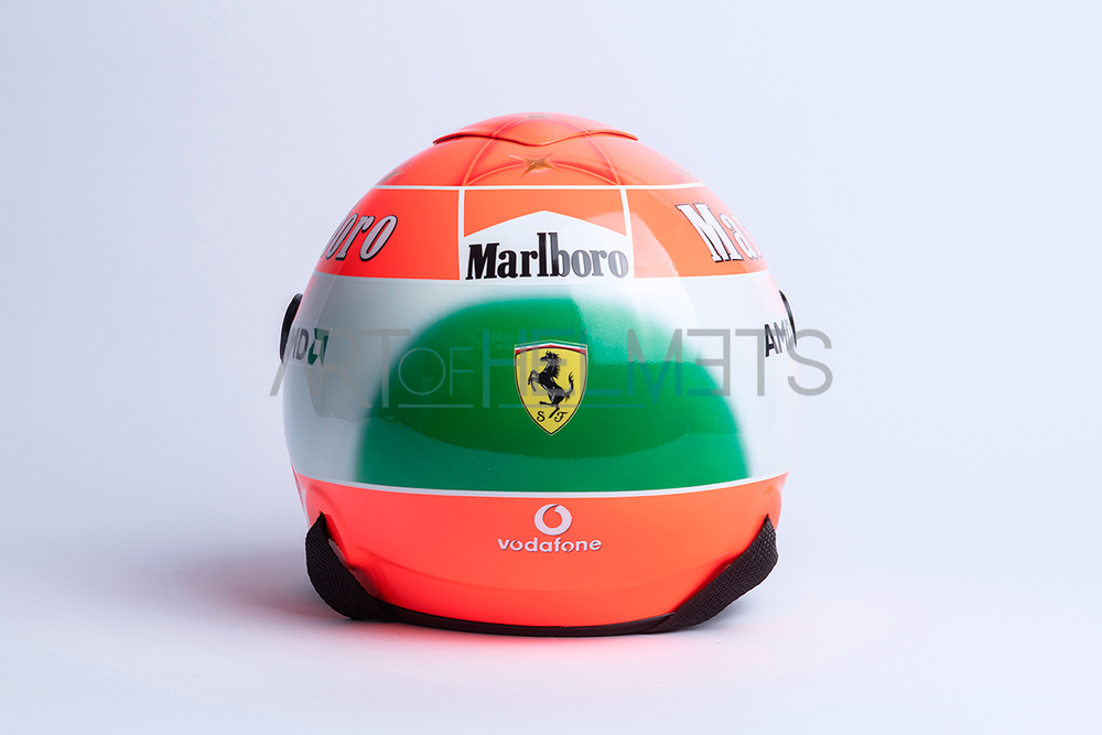 Michael Schumacher 2004 F1 Monza GP Full-Size 1:1 Replica Helmet