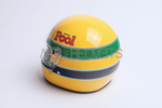 Ayrton Senna 1983 FIRST FORMULA 1 TEST Full-Size 1:1 Replica Helmet