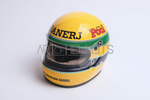 Ayrton Senna 1983 FIRST FORMULA 1 TEST Full-Size 1:1 Replica Helmet