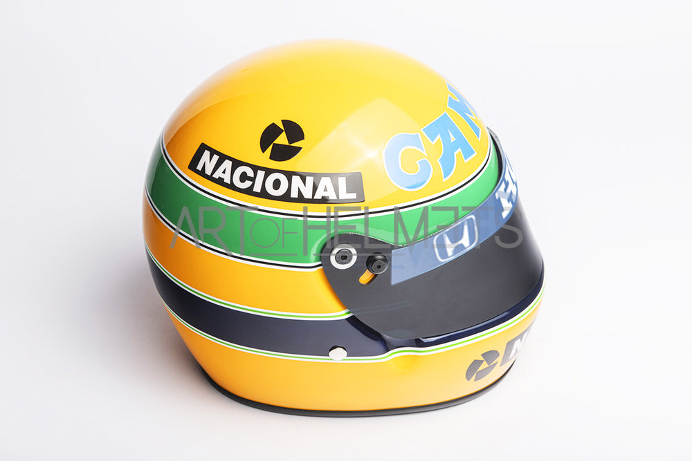 Ayrton Senna 1987 F1 Full-Size 1:1 Replica Helmet