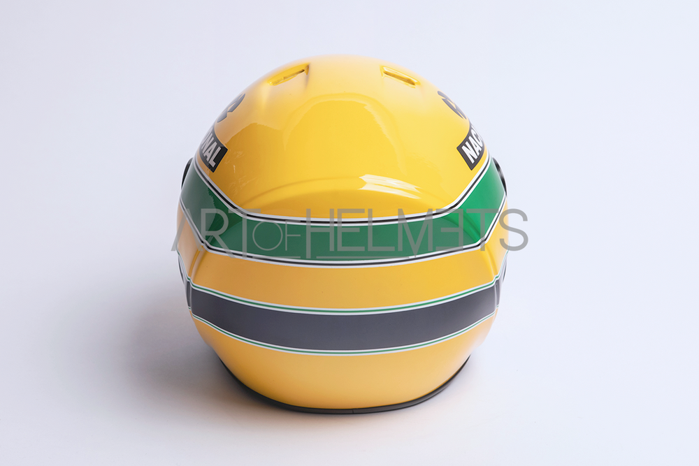 Ayrton Senna 1994 F1 TEST CIRCUIT PAUL RICARD Full-Size 1:1 Replica Helmet