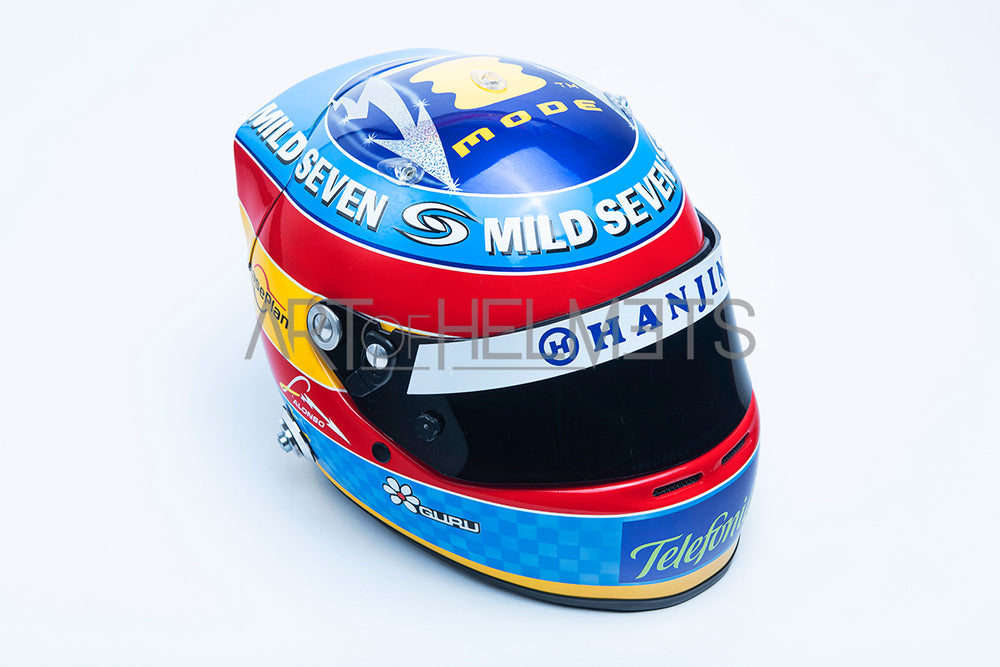 Fernando Alonso Champion du monde de F1 2005 Casque réplique 1:1