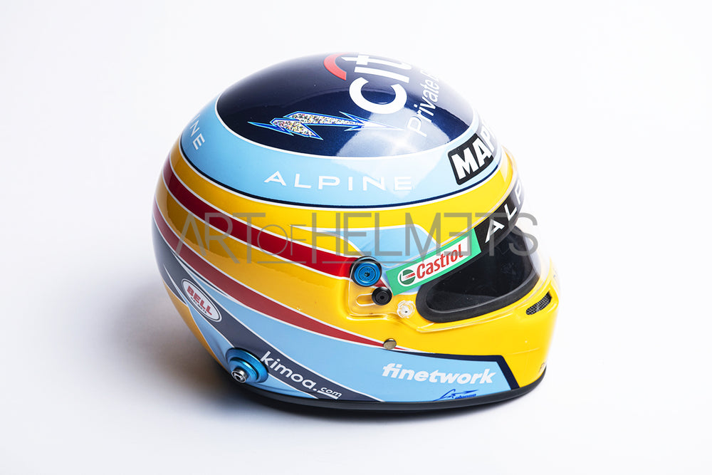 Fernando Alonso 2021 F1 Full-Size 1:1 Replica Helmet