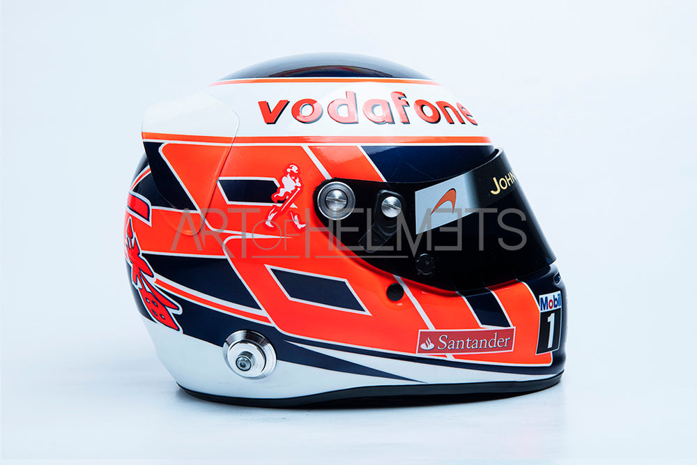 Jenson Button 2013 Formule 1 - Réplique 1:1 du casque