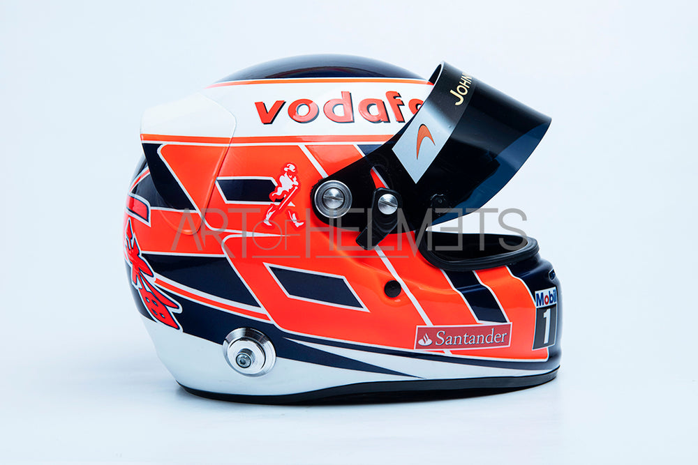 Jenson Button 2013 Formule 1 - Réplique 1:1 du casque