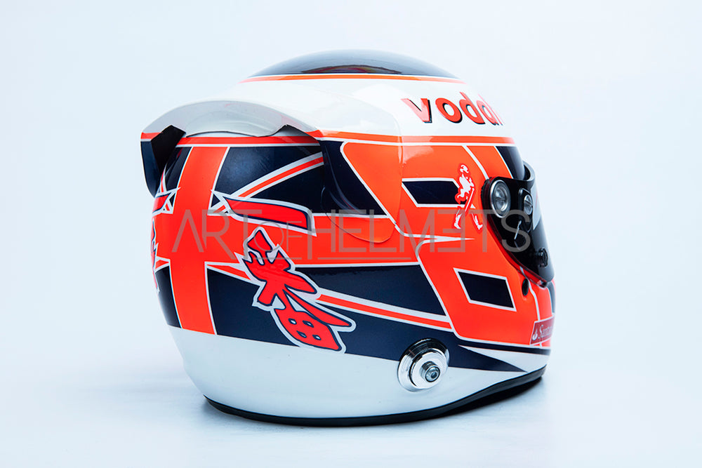 Jenson Button 2013 Formule 1 - Réplique 1:1 du casque