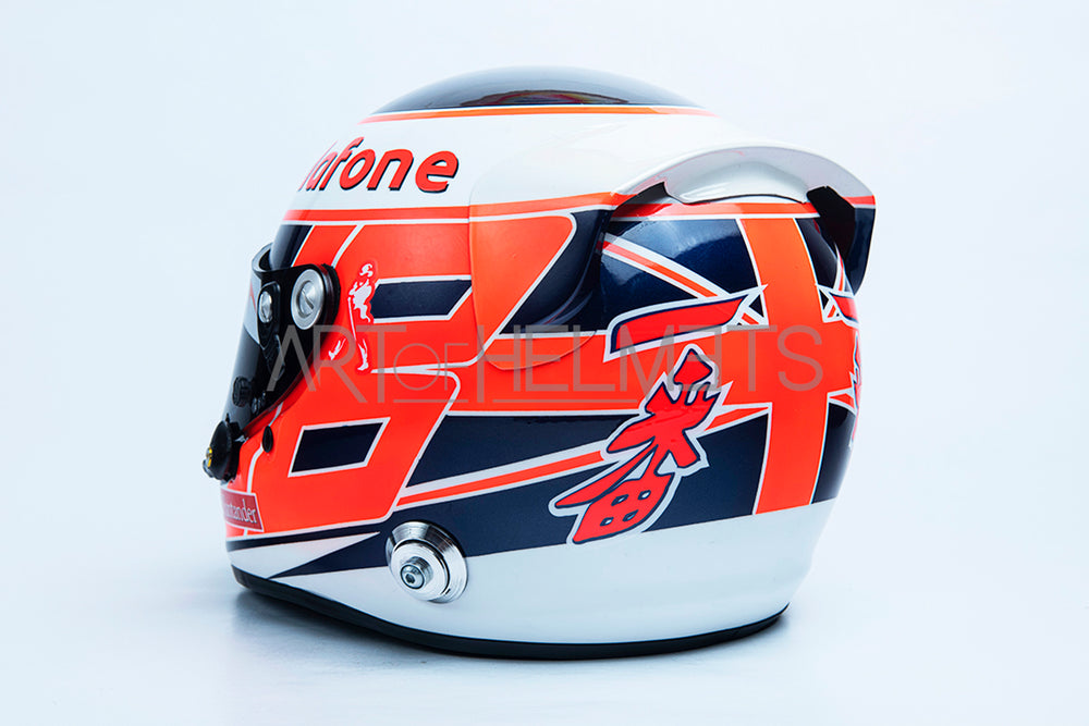 Jenson Button 2013 Formule 1 - Réplique 1:1 du casque