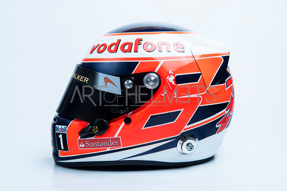 Jenson Button 2013 Formule 1 - Réplique 1:1 du casque