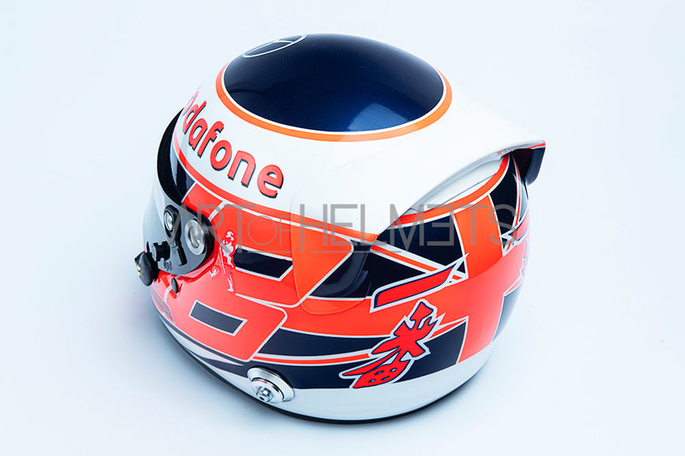 Jenson Button 2013 Formule 1 - Réplique 1:1 du casque