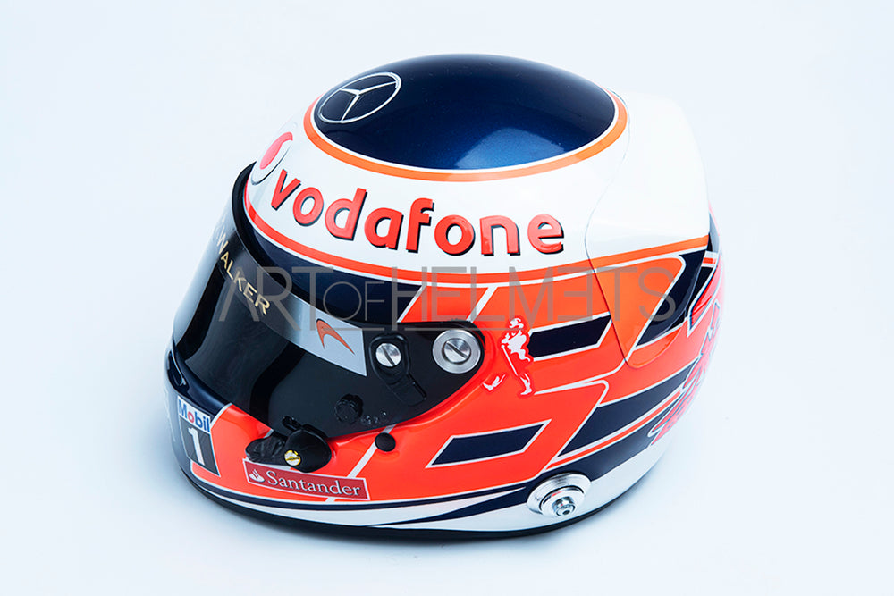 Jenson Button 2013 Formule 1 - Réplique 1:1 du casque