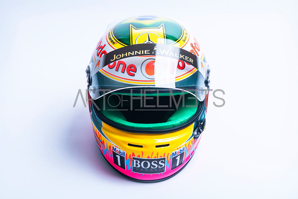 Lewis Hamilton 2012 Brazilian GP Full-Size 1:1 Replica Helmet