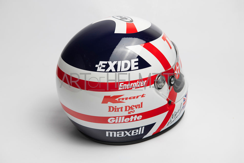 Nigel Mansell 1993 Indy Car Full-Size 1:1 Replica Helmet