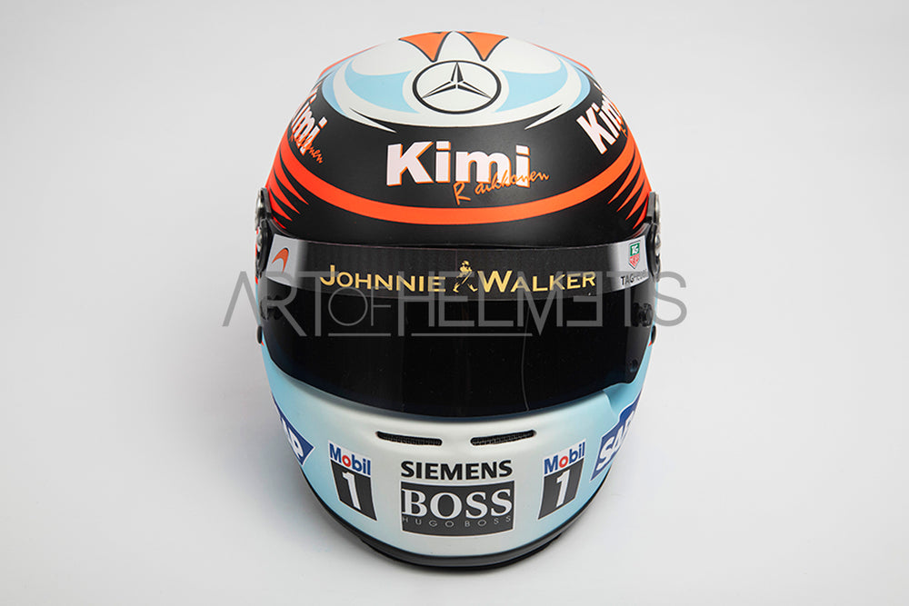 Kimi Räikkönen 2006 Grand Prix de Monaco Casque réplique taille réelle 1:1