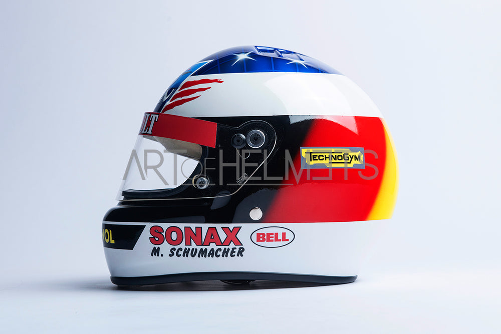 Michael Schumacher 1995 F1 Full-Size 1:1 Replica Helmet