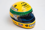 Ayrton Senna 1993 Paris Bercy Kart Casque réplique 1:1