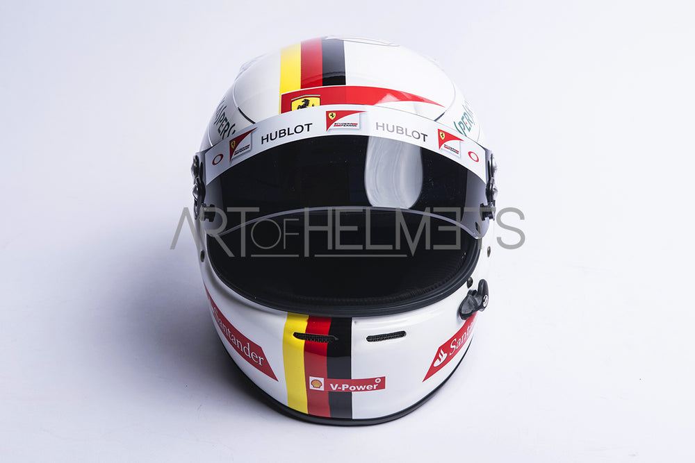 Sebastian Vettel 2015 Formula One Full-Size 1:1 Replica Helmet