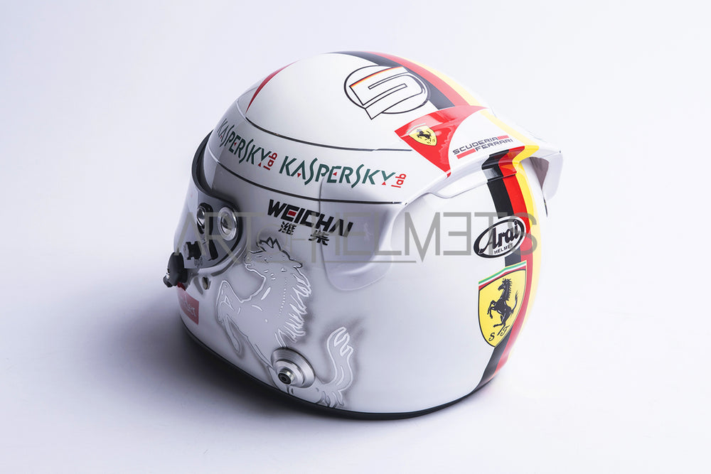 Sebastian Vettel 2015 Formula One Full-Size 1:1 Replica Helmet