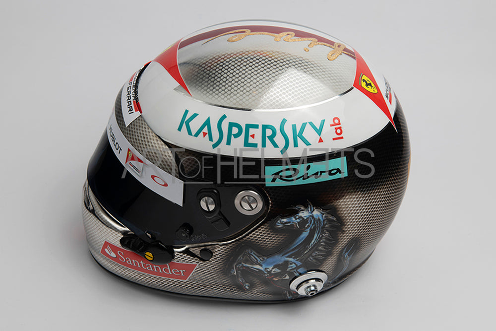 Sebastian Vettel 2017 Chrome Monza Grand Prix Réplique 1:1 du casque