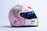 Sebastian Vettel 2021 Pink Formula One Full-Size 1:1 Replica Helmet