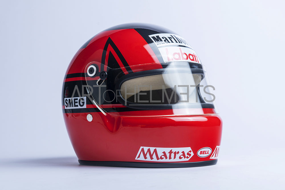 Gilles Villeneuve 1979 F1 Full-Size 1:1 Replica Helmet