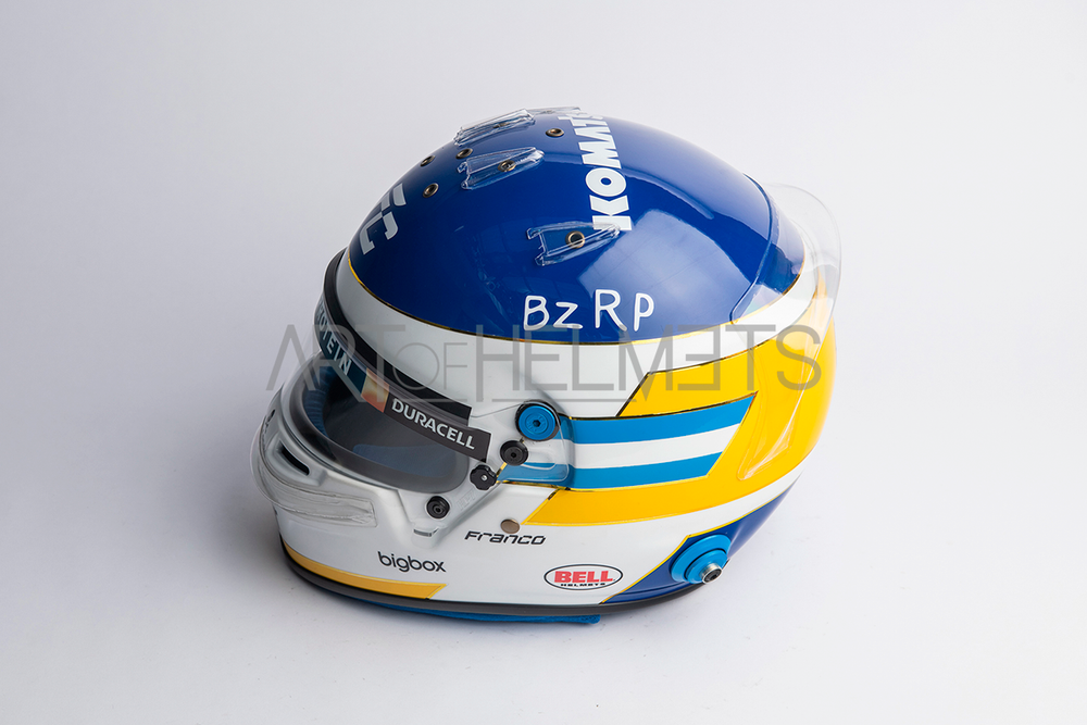 Franco Colapinto 2024 Mexico Grand Prix F1 Full-Size 1:1 Replica Helmet