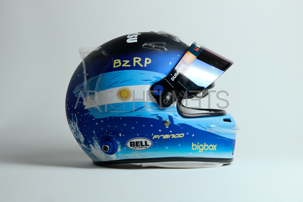 Franco Colapinto 2024 Qatar Grand Prix F1 Full-Size 1:1 Replica Helmet