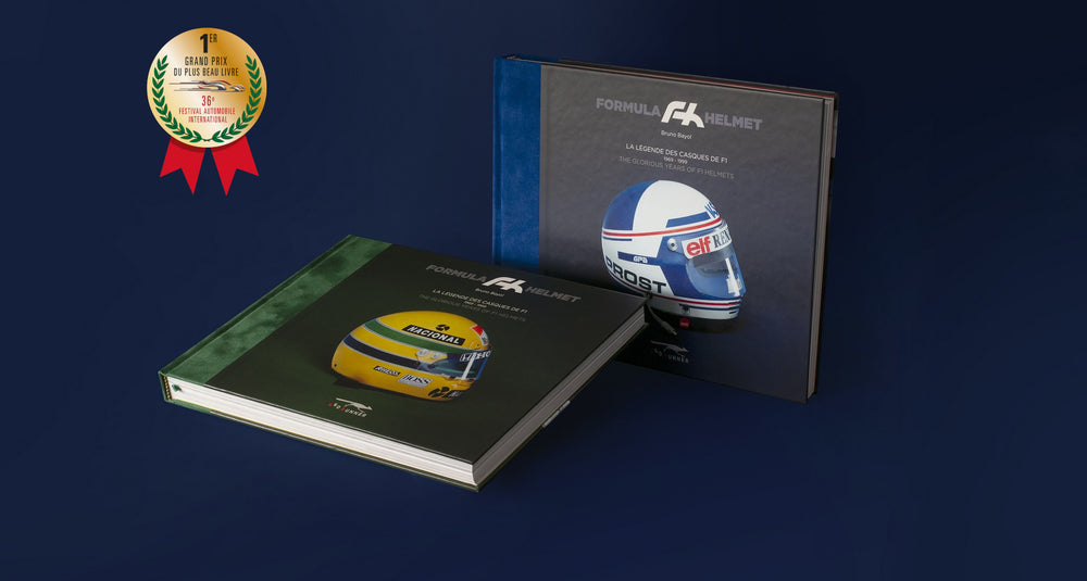 Formula Helmet “The Glorious Years Of F1 Helmets" 1969-1999” F1 Book Art