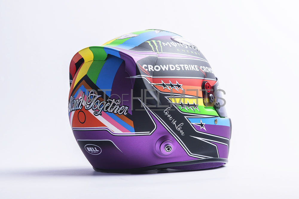 Lewis Hamilton 2021 Qatar Grand Prix F1 Full-Size 1:1 Replica Helmet