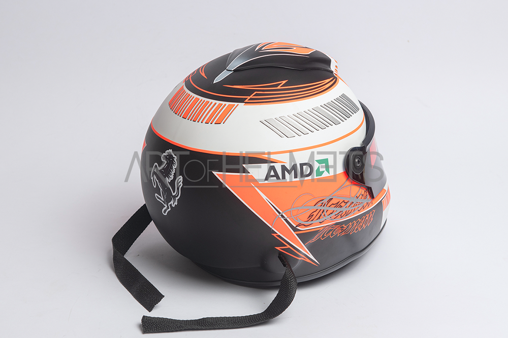 Kimi Räikkönen 2007 F1 World Champion Full-Size 1:1 Replica Helmet