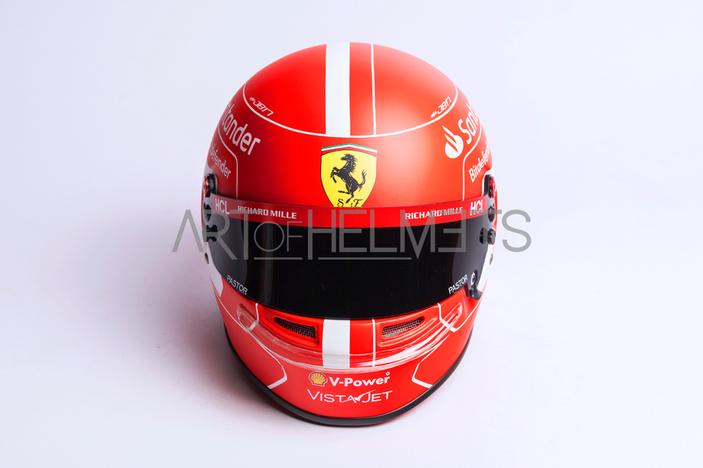 Charles Leclerc 2023 F1 Full-Size 1:1 Replica Helmet