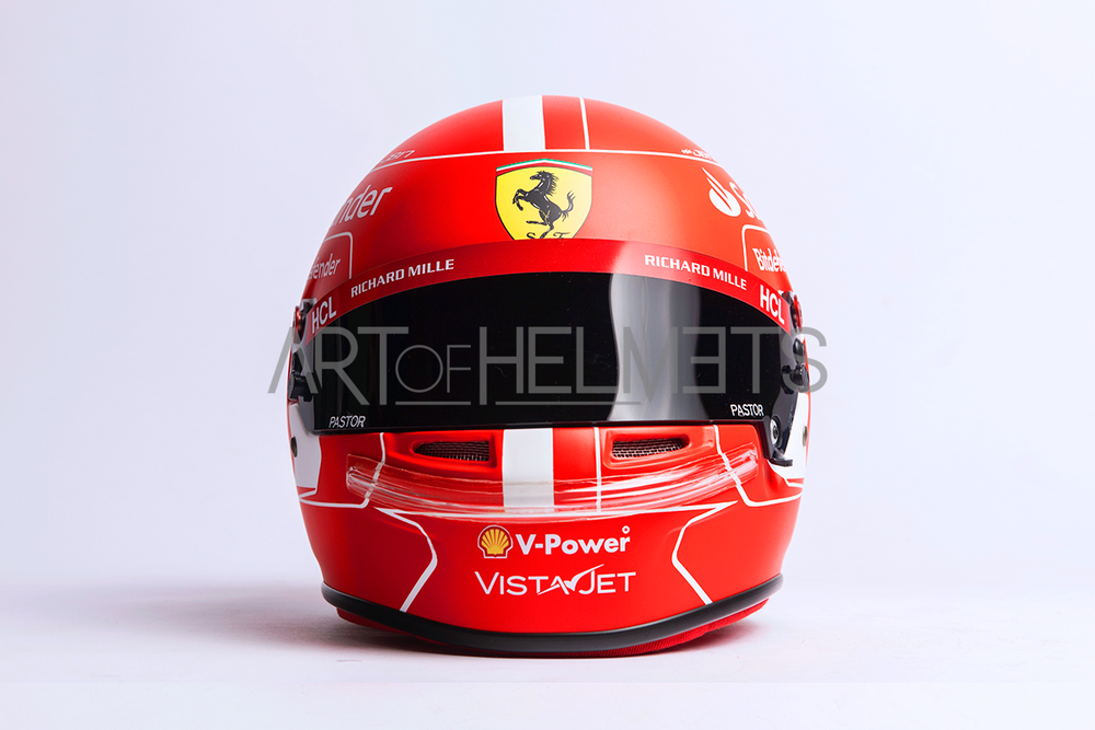 Charles Leclerc 2023 F1 Full-Size 1:1 Replica Helmet