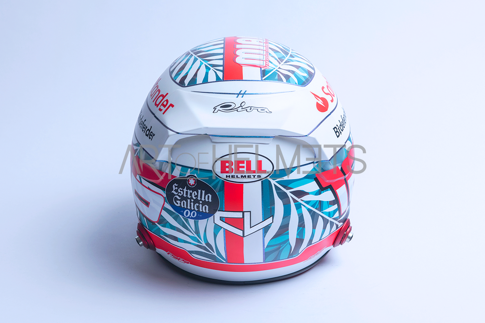 Charles Leclerc 2023 Miami Grand Prix F1 Full-Size 1:1 Replica Helmet