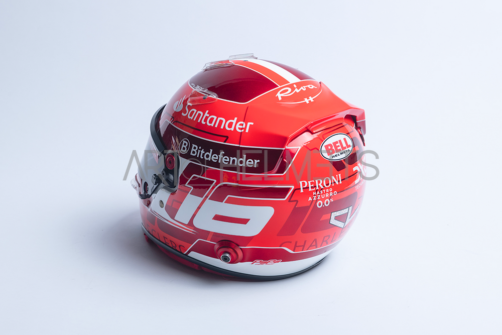 Charles Leclerc 2024 F1 Full-Size 1:1 Replica Helmet