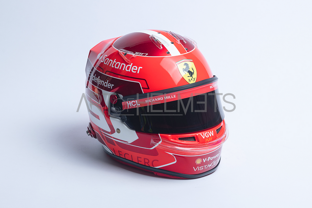 Charles Leclerc 2024 F1 Full-Size 1:1 Replica Helmet