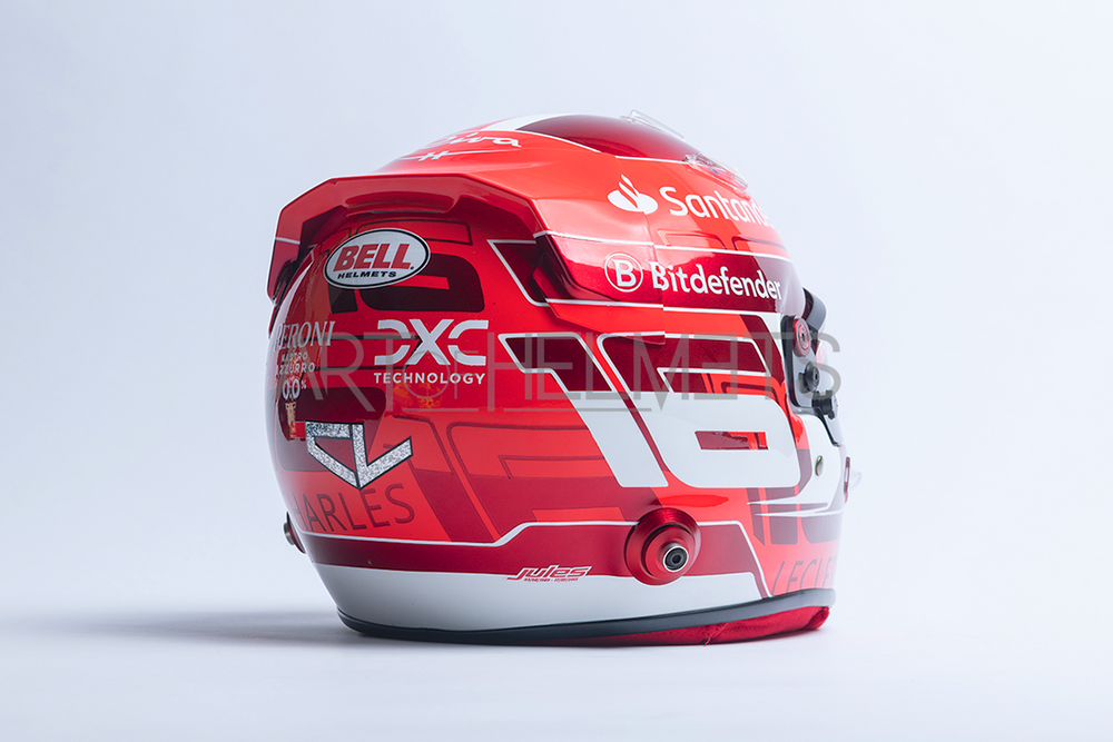 Charles Leclerc 2024 F1 Full-Size 1:1 Replica Helmet