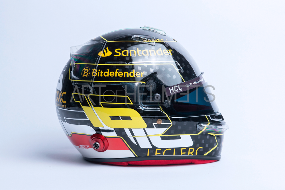 Charles Leclerc 2024 Monza Grand Prix F1 Full-Size 1:1 Replica Helmet