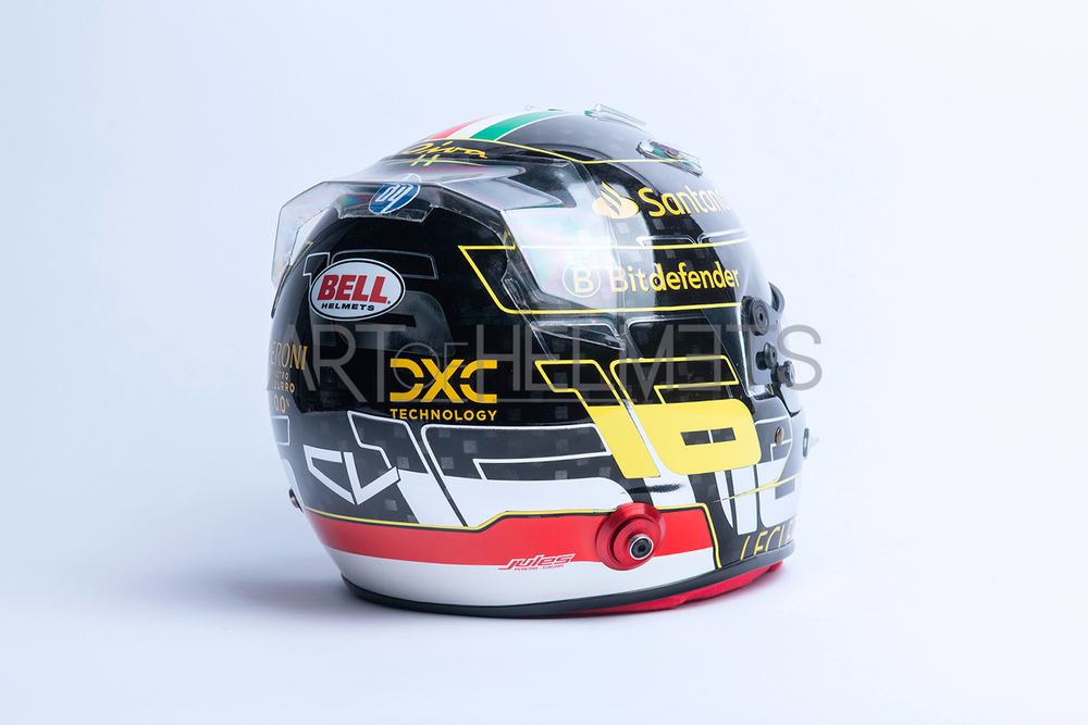 Charles Leclerc 2024 Monza Grand Prix F1 Full-Size 1:1 Replica Helmet